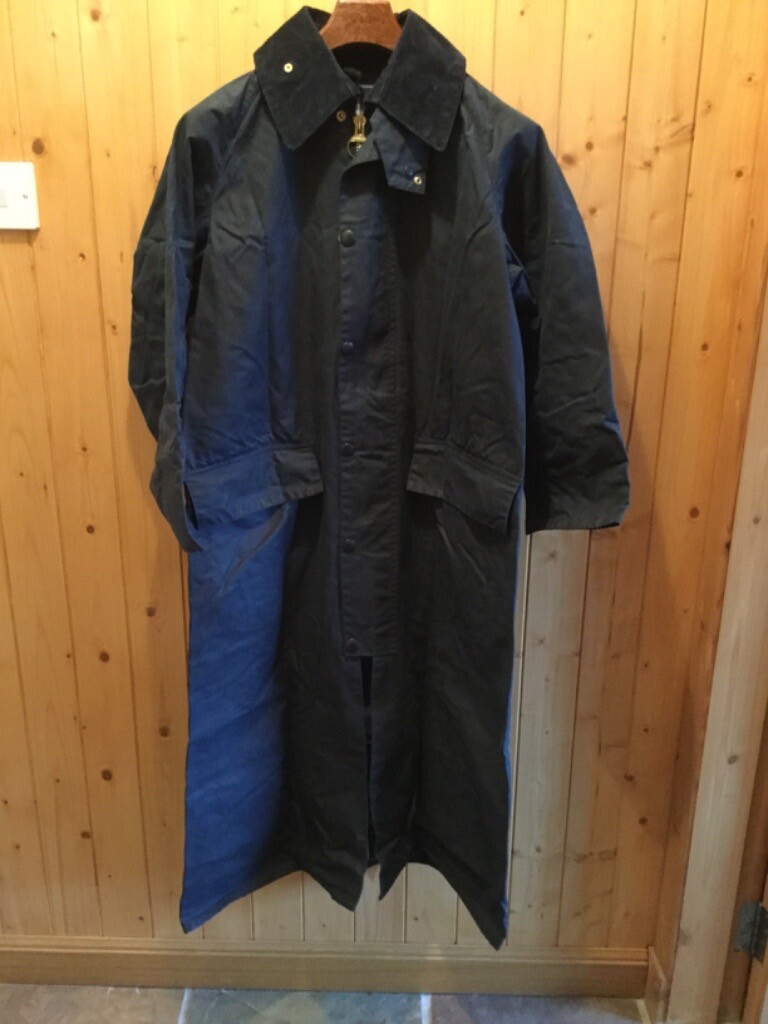 barbour burghley coat